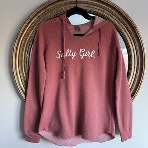 Salty Girl Hooded Sweatshirt (Size: S)